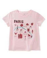 Thumbnail for your product : Kate Spade Paris Map Tee, Size 2-6