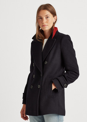 womens ralph lauren pea coat