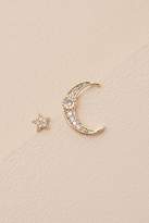 Thumbnail for your product : Anthropologie Aliona Moon Earrings
