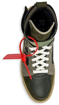 Off-White Industrial Belt High-Top Sneakers