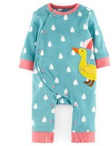Thumbnail for your product : Mini Boden Appliqué Wrap Romper (Baby Girls)