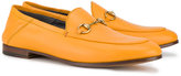 Thumbnail for your product : Gucci Yellow Brixton Horsebit Loafers