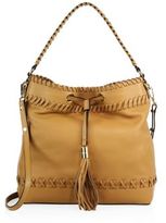 Thumbnail for your product : Milly Astor Whipstitch Leather Bucket Bag