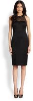 Thumbnail for your product : David Meister Beaded Jacquard Dress