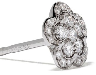 Pasquale Bruni 18kt white gold Figlia dei Fiori diamond stud earrings