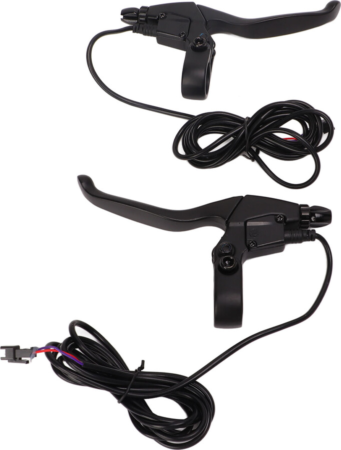 Keenso Electric Bike Brake Lever Aluminum Waterproof Brake Handle Electric Brake Levers Replacement Parts