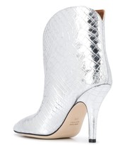 Thumbnail for your product : Paris Texas Metallic Embossed Ankle Boots