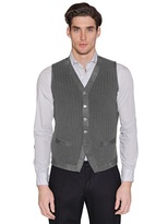 Thumbnail for your product : Boglioli Wool, Silk & Cashmere Blend Knit Vest