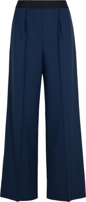 パンツ MSGM WIDE-LEG MIDI PANTS Pants and shorts for women: casual, fashion - MSGM Official