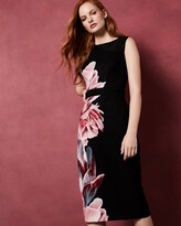 Thumbnail for your product : Ted Baker Tranquility Mesh Panel Dress