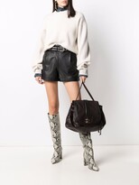 Thumbnail for your product : Alberta Ferretti Buckle Foldover Shoulder Bag
