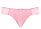 Thumbnail for your product : Charlotte Russe Cut-Out Butterfly Lace Thong Panties