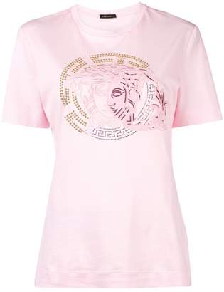 Versace embellished Medusa T-shirt