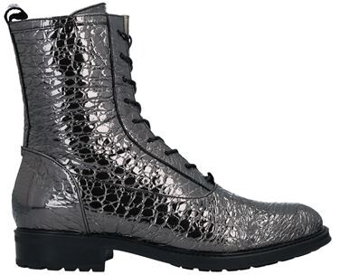Fabiana Filippi Leather Ankle Boots in Silver Metallic Womens Shoes Boots Ankle boots 