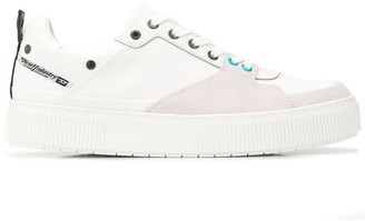 Diesel Lace-Up Panelled Sneakers