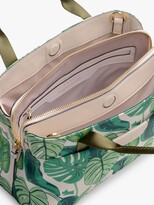 Thumbnail for your product : Radley Maple Cross Palm Print Medium Zip Top Grab Bag, Chalk