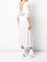 Thumbnail for your product : Jonathan Simkhai midi dress with front slit