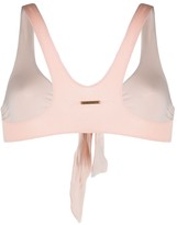 Thumbnail for your product : Stella McCartney Tie-Front Bikini Top
