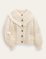 Thumbnail for your product : Boden Tassle Yoke Cable Cardigan