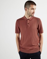 Thumbnail for your product : Ted Baker Short Sleeve Knitted Polo