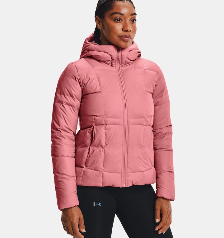 Women's UA Storm Armour Down Hooded Jacket - ShopStyle Outerwear