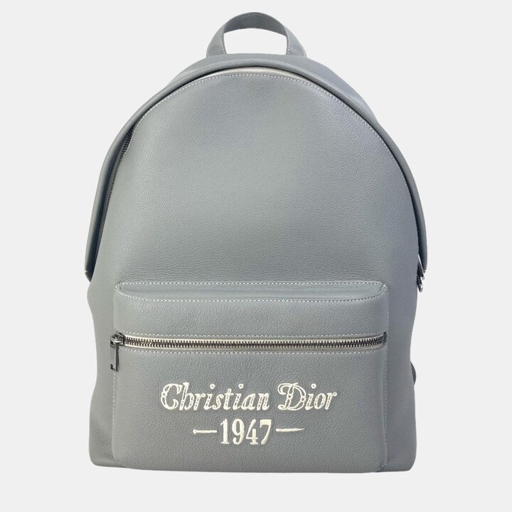 Christian Dior gray rider Backpack - ShopStyle