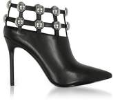 Thumbnail for your product : Alexander Wang Tina Black Leather Cage Booties
