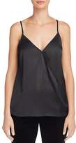 Thumbnail for your product : Aqua Satin Faux-Wrap Camisole - 100% Exclusive