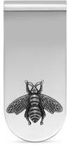 Thumbnail for your product : Gucci Money clip with bee in silver