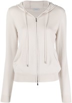 Thumbnail for your product : Malo Cashmere Hooded Zip Cardigan