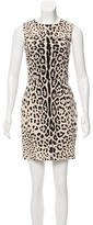 Thumbnail for your product : Dolce & Gabbana Silk Leopard Print Dress