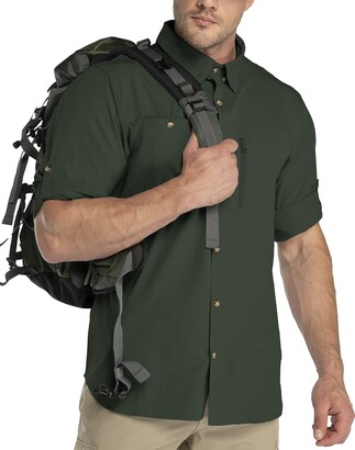 Outdoor Ventures Men's Long Sleeve Hiking Shirts UPF 50+ UV