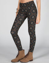 Thumbnail for your product : Lily White Diamond Womens Leggings