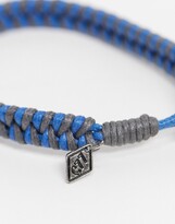 Thumbnail for your product : Classics 77 plaited cotton bracelet in blue