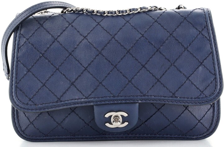 Chanel Citizen Flap Bag Quilted Calfskin Medium - ShopStyle