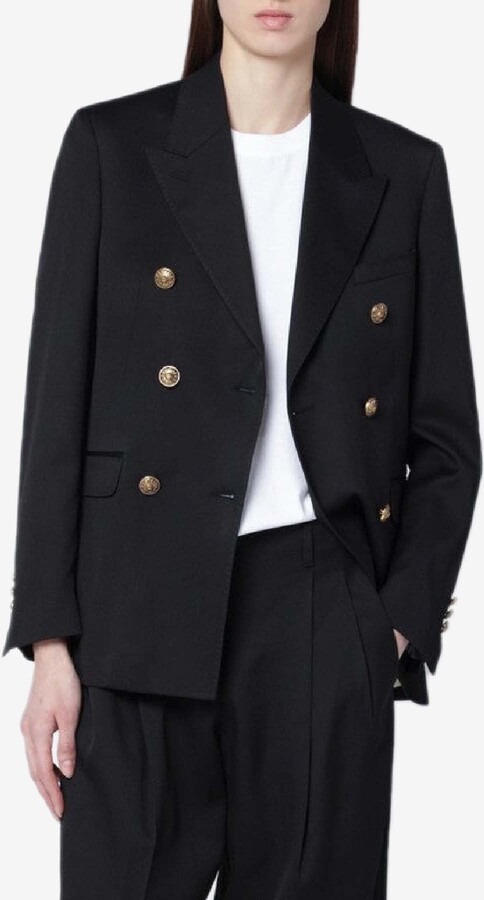 Golden Goose Double-Breasted Wool Blazer