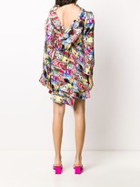 Thumbnail for your product : Balenciaga News-jacquard twisted mini-dress
