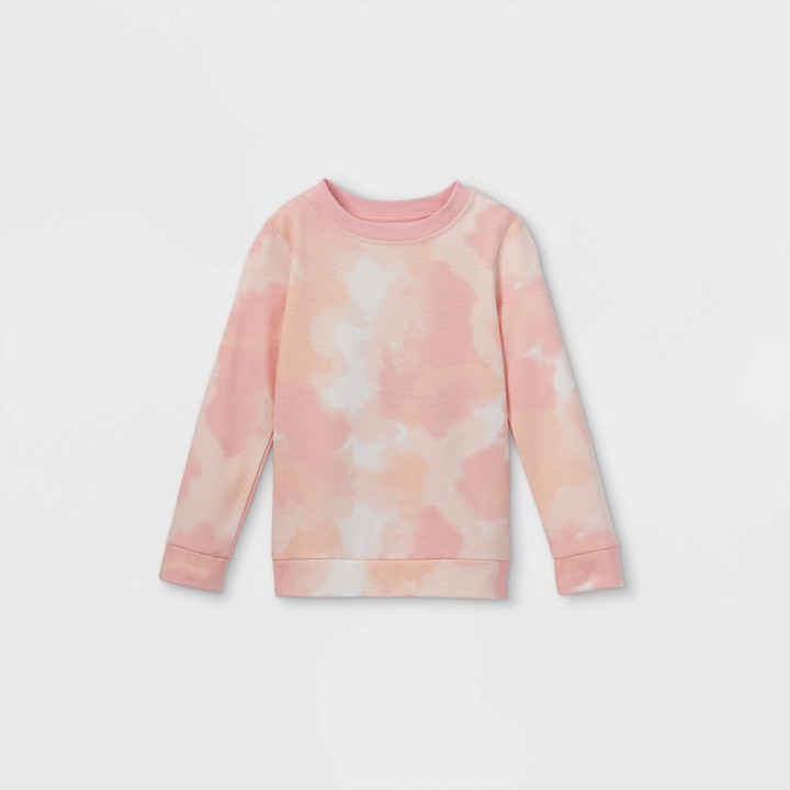 Cat and jack tie dye sweatshirt Clearance