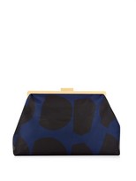 Thumbnail for your product : Stella McCartney Beckett oversized satin clutch