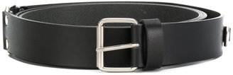 Rick Owens leather buckle belt