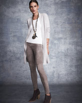 Thumbnail for your product : Neiman Marcus Majestic Paris for Soft Touch Half-Sleeve Scoop-Neck Top