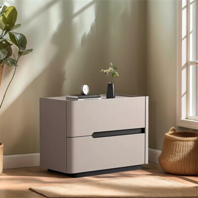 Latitude Run Modern Bedside Table Simple Bedside Table Simple And Practical Side Table Floor-standing Bedside Table Suitable For Living Room Bedroom And Small