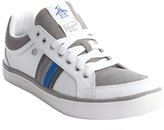 Thumbnail for your product : Original Penguin white and natural grey thaw mesh sneakers