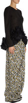 Thumbnail for your product : Marni Ruffled-bottom Blouse