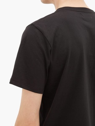Saturdays NYC Slash-print Cotton-jersey T-shirt - Black