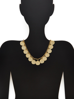 Thumbnail for your product : Kenneth Jay Lane Hammered Coin Station Necklace