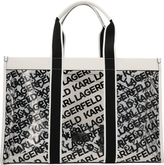 Karl Lagerfeld Paris 'K/Logo' shopping bag - ShopStyle