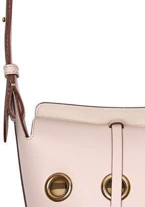 Burberry The Mini Bucket Bag in Grommeted Leather