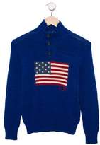 Thumbnail for your product : Polo Ralph Lauren Boys' Flag Intarsia Knit Sweater