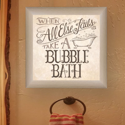 When All Else Fails Framed Wall Art for Living Room, Home Wall Decor by Deb Strain